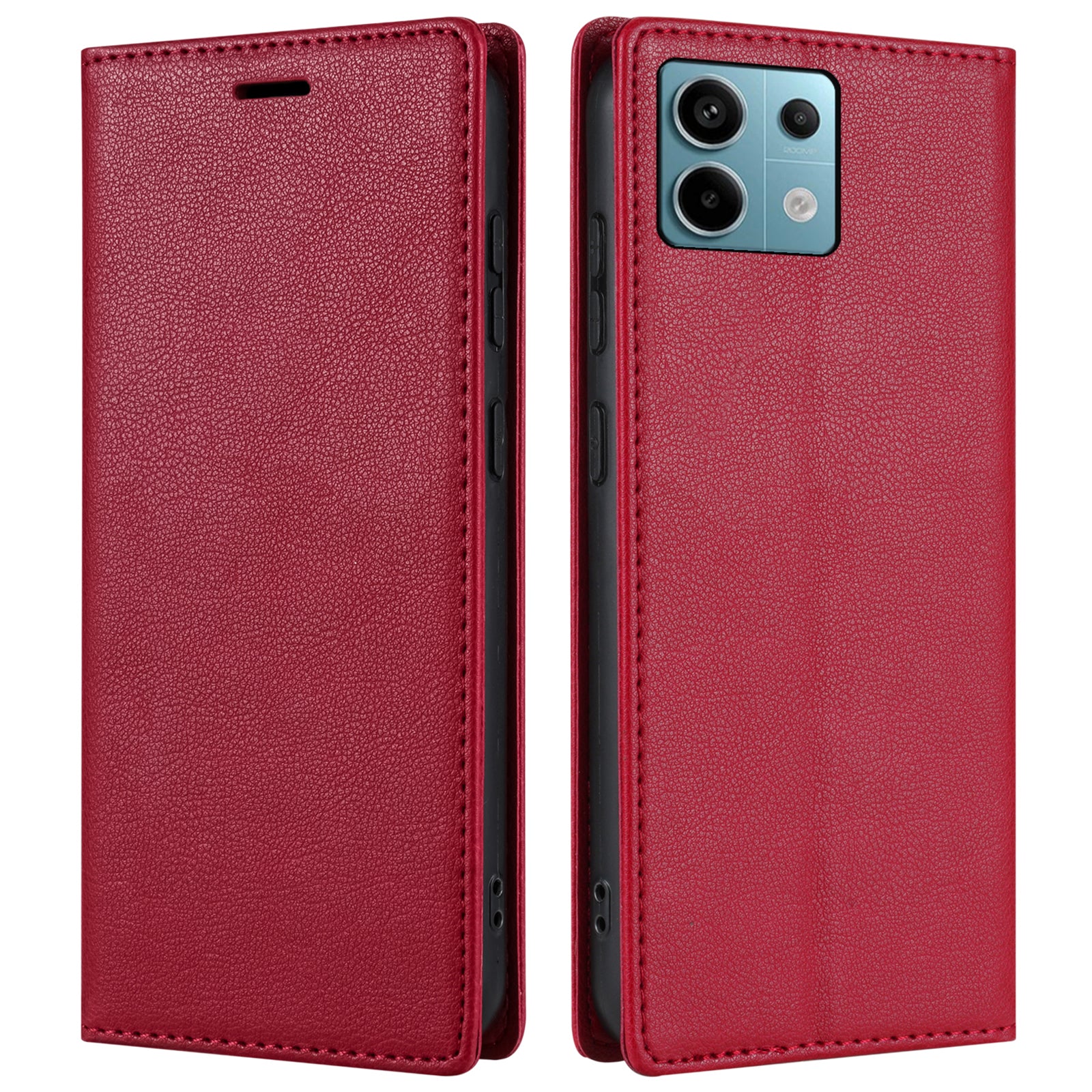 BKS-001 For Xiaomi Redmi Note 13 5G Case Drop-resistant Leather Cover with Magnetic Closure BKS-001 For Xiaomi Redmi Note 13 5G Case Drop-resistant Leather Cover with Magnetic Closure